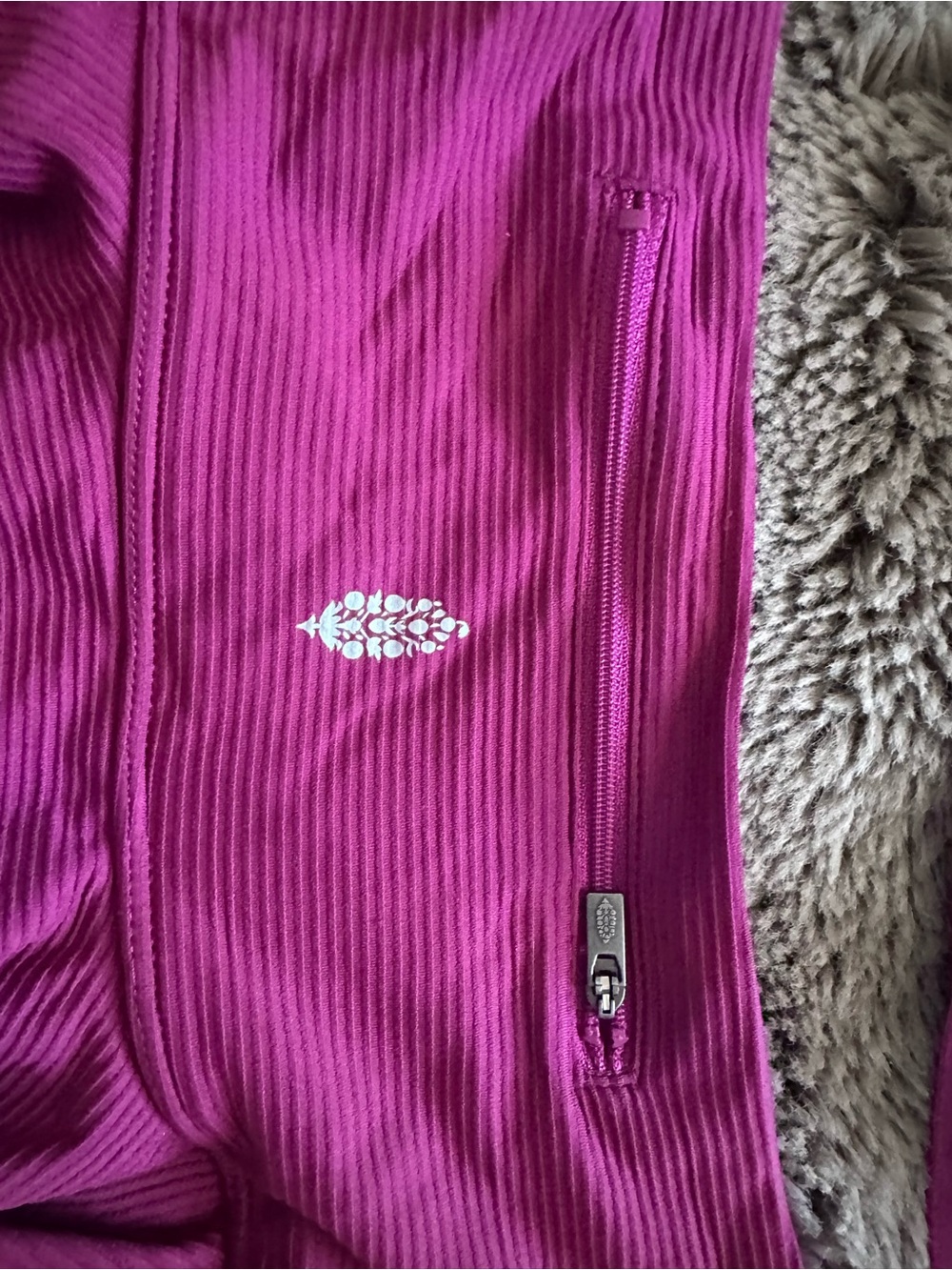 Free People Ruffle Me Up Bra & Ruffle Me Up Skirt in Wild Raspberry - Picture 6 of 9